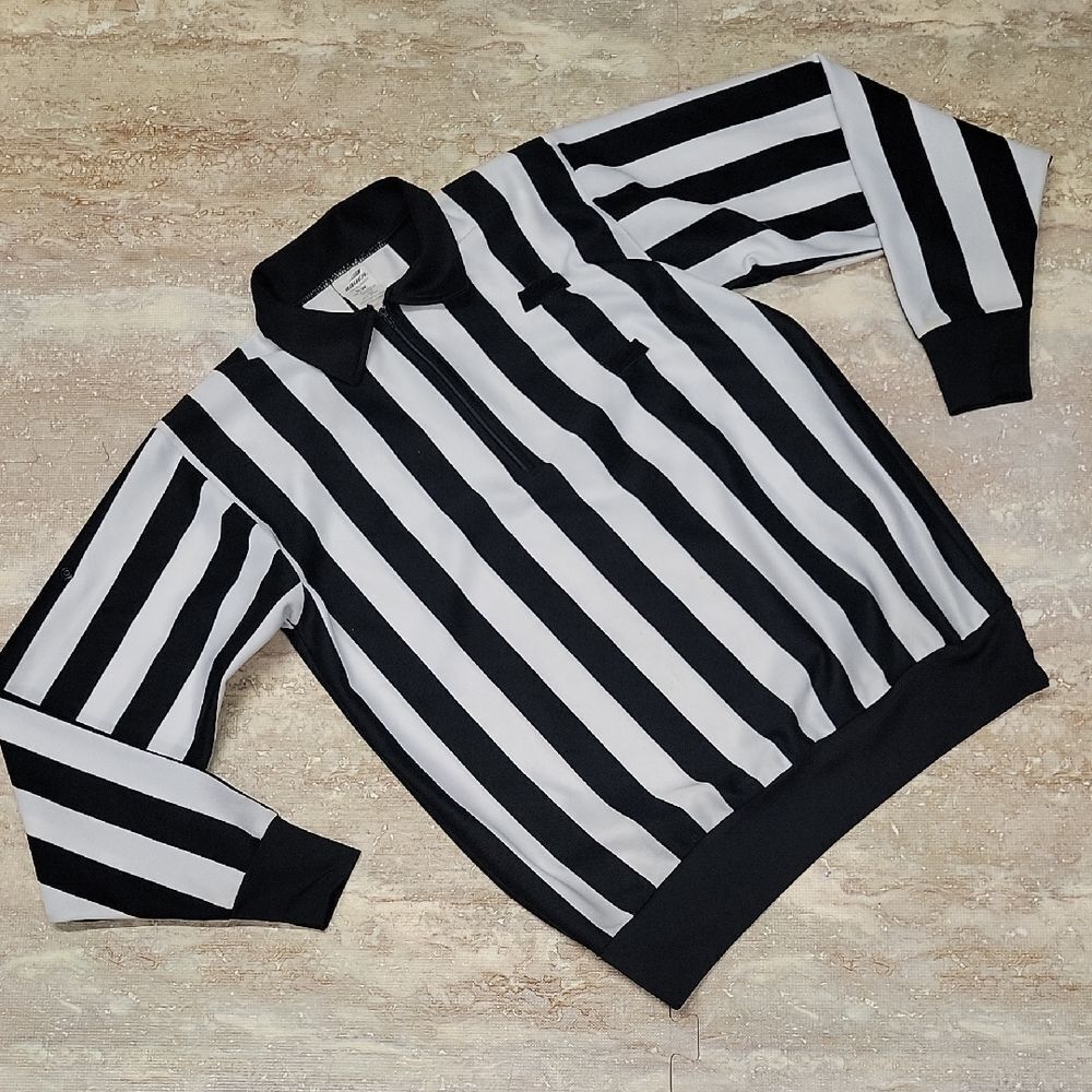 BAUER MENS REFEREE LONG SLEEVE SHIRT HOCKEY OR ANY OTHER SIZE MEDIUM AND…
